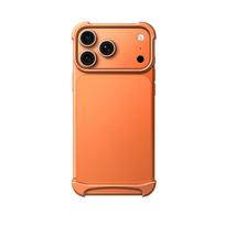 Originalus aliuminio metalinis buferis ARC dėklas, skirtas iPhone 17 17 Pro 17 Pro Max Air, dvigubo sluoksnio, didelio stiprumo, unikali apsauginė dangtelis iPhone17 oranžinė