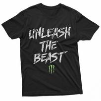 Monster Energy Gėrimas Išlaisvink Žvėrį T-shirt Unisex T-shirt L white