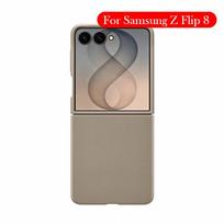 Odinis dėklas Samsung Z Flip 8 Ultra pilnas galinis dangtelis Samsung Z Flip 8 For Samsung Z Flip 8 juoda