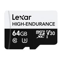 Atminties kortelė Lexar High-Endurance microSDXC 64GB (LMSHGED064G-BCNNG)