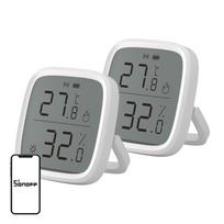 Temperatūros ir drėgmės jutiklis Sonoff SNZB-02D Zigbee, 2 vnt., baltas