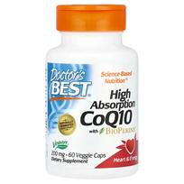 High Absorption CoQ10 with BioPerine, 200mg - 60 vcaps - Doctor's Best