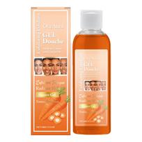 OceAura Carrot Brightening Body Wash Gentlely cleanses the body skin, leaving it shiny, smooth and moisturized 100g beige