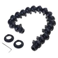 Ergonomic Plastic Bracket Flexible Stand For Car Dent Removal Equipped With Flexible Light Positioning Arm 3/4inch 1 black