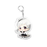 Anime Bungo Stray Dogs Dazai Osamu Keychain Nakajima Atsushi Pendants Edogawa Rampo Keyring Bag Accessories white