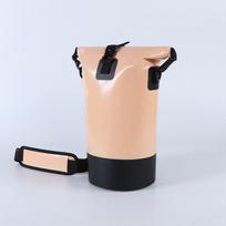 Waterproof Dry Bag 10L Hiking Camping Beach Rafting Kayaking Outdoor Sports PVC Tote With Dual-Tone Design 10L oranžinė
