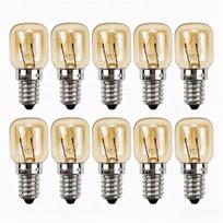 10pcs E14 Base Microwave Oven Light Bulb 25W Microwave Oven Accessories  Microwave Oven sidabras