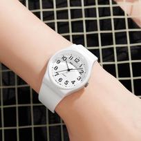 Jyullieoseu Wsb019 Unisex Low Noise Csat Watch White/Free white