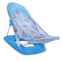 Baby Bath Net Seat Folding Baby Shower Chair Portable Slip Resistant Newborn Bathing Support for Toddler Infant white