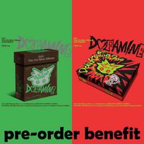 Pre-order D.O The 4th Mini Album DOPAMIN Standard ver. & SHOP POB Random & SOUNDWAVE POB black