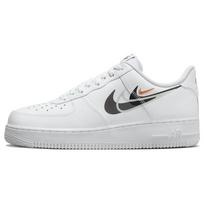 Nike Air Force 1 Low  Multi Swoosh  Balti Juodi Sportbačiai FN7807-100 36 white