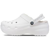 Crocs Eva Cloud Warm Cotton Sports Clogs Women Footwear White 207938-100 33-34 white