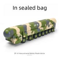 1:72 Kūrybinė Karinė Serija Statybiniai Žaislai Kinija DF-41 Tarpžemyninės Raketos Paleidimo Transporto Priemonės Modelis Žaislai Berniukams Kalėdinės Dovanos beige