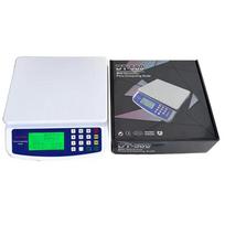 Elektroninės svarstyklės 30KG /1G Didelio tikslumo LCD skaitmeninės svarstyklės Virtuvinės svėrimo platformos svarstyklės Įkraunamos /Baterijos Maisto svarstyklės white