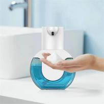 420ML Automatic Soap Dispenser Touchless Hand Sanitizer Bottle Infrared Sensor Soap Dispenser Wall Mounted For Bathroom white
