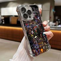 Five-Nights-At-Freddys F-Fnaf Plating Phone Case For Samsung S26 S25 S24 S23 S22 S21 S20 FE Note20 Edge Plus Ultra 4G Anti Fall Samsung S22 Ultra 5G
