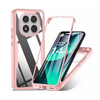 Case For Poco M7 Pro C75 X7 X6 X5 X3 M7 M6 M5S F6 F7 C65 C71 360 Full Body Transparent Cover Protector Bult in Screen Protector Poco X5 gray
