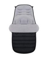 Universal 4-in-1 Thickened Winter Baby Stroller Foot Cover: Warm, Windproof Sleeping Bag & Swaddle gray