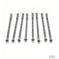 10/20 vnt. M3 durų rankenos tvirtinimo varžtai Nulūžtantys Pjaunami Jungiamieji varžtai Durų rankenoms Rankenoms Spynoms Aparatūrai 10pcs