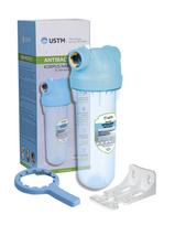 Antibakterinis vandens filtro korpusas USTM WFW12 EMI PROTECT KPL, 10"x 3/4", su priedais, kompl.