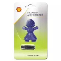 Automobilių oro gaiviklis SHELL, Air Freshener Little Joya strawberry, tvirtinimas į ventiliacijos g