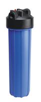 Vandens filto korpusas USTM WF20BB1-2, 20"x 1" BigBlue, 2 tarpinės, tvirtinimas, raktas