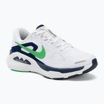 Vyriški bėgimo batai Nike Structure Plus white/midnight navy/green spark