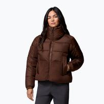Moteriška hibridinė striukė Columbia Leadbetter Point II Sherpa Hybrid tobacco
