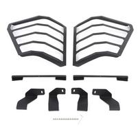 Galinio žibinto dangtelio apdailos metalinė dekoracija Apsauginis dangtelis Tinka Jeep Grand Cherokee 2007-2010 Išorės priedai gray