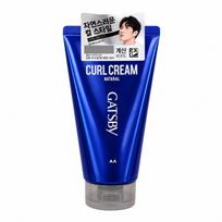 Gatsby Natural Curl Cream 100ml blue
