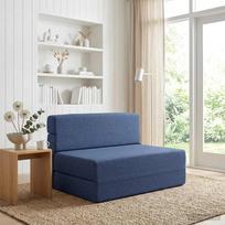 Sulankstoma sofa-lova Mėlyna 70 x 72 x 60 cm Audinys