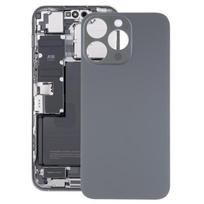 Baterijos galinis dangtelis, skirtas iPhone 14 Pro juoda