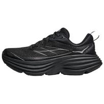 HOKA ONE ONE Bondi 8 Textile, Synthetic Leather Running Shoes Unisex Black 1155391-BKSV 37⅓ juoda