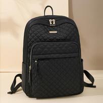 Schoolbag New Large Capacity Backpack Ladies Travel Laptop Backpack Casual Big Middle School Student School Bag gray