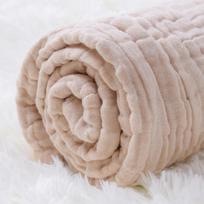 Organic Cotton Blanket Newborn Baby Stuff Muslin Swaddle Wrap  Bedding Receiving Blankets Soft 6 Layer Gauze Sleeping Bath Towel 105X105cm gray
