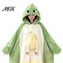 Plush Pajama Hoodie Animal Wearable Blanket Hoodie, Adults Oversized Fleece Sweatshirt Skin Friendly Robe Sleepwear, Halloween Cosplay Costume Hooded A beige