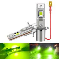 Super Bright H3 LED Fog Light 24V Dual Use for Car ~ Truck H3 žalia
