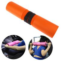 Weightlifting Barbell Pad Squat Protective Neck Shoulder Support Pads for Gym Hip Training Weight Fitness Equipment orange