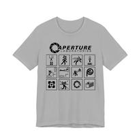 Portal Game Series Merch Aperture Laboratories Logo Tshirt Unisex Short Sleeve Casual Graphic Tee 4XL white