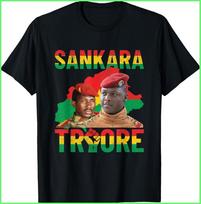 Africa Resistance Thomas Sankara Burkina Faso Ibrahim Traore Unisex TShirt Women Unisex Cotton Graphic T Shirts Streetwear S brown