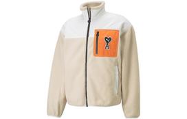 Puma x Ami Sherpa Jacket 535998-67 XS white