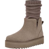 UGG CLASSIC ULTRA MINI Sock'd Platform Thermal Short Snow Boots Unisex Gray 1170712-SKP 38 gray
