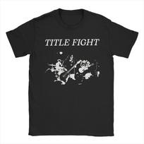 Title Fight Shed T Shirt Beach Hipster T Shirts Unisex Cotton ONeck Plus Size Tees Short Sleeve Vintage Tshirt S white