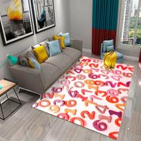 Mathematical Formula Carpet Math Formula Mat Non Slip Floor Home Decoration Bathroom Kids Bedroom Door Rug Educational Carpet 40X60CM gray