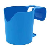 Pool Cup Holder No Punching Water Cup Hanging Rack Swimming Pool Side Storage Shelf for Above Ground Pools mėlyna