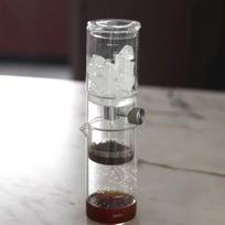 Mini Cold Brew Drip Coffee Maker - High Borosilicate Glass 400ml white