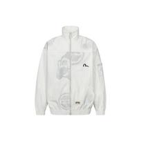 Evisu SS24 Floral And Buddha Head Print Jacket Men Jacket 2ESHTM4JK8008LFSN L white
