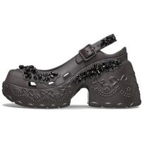 Crocs x SIMONE ROCHA Platforminiai klumpės-balerinos Moteriški Tamsiai rudi 211079-206 39-40 tamsiai ruda spalva