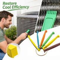 Conditioner Comb, Condenser Cleaning Brush, Coil Straightener Tool for HVAC Maintenance One Size