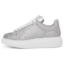 Alexander McQueen Oversized Silver Holographics Glitter Women's 742664W4W718699 36 white